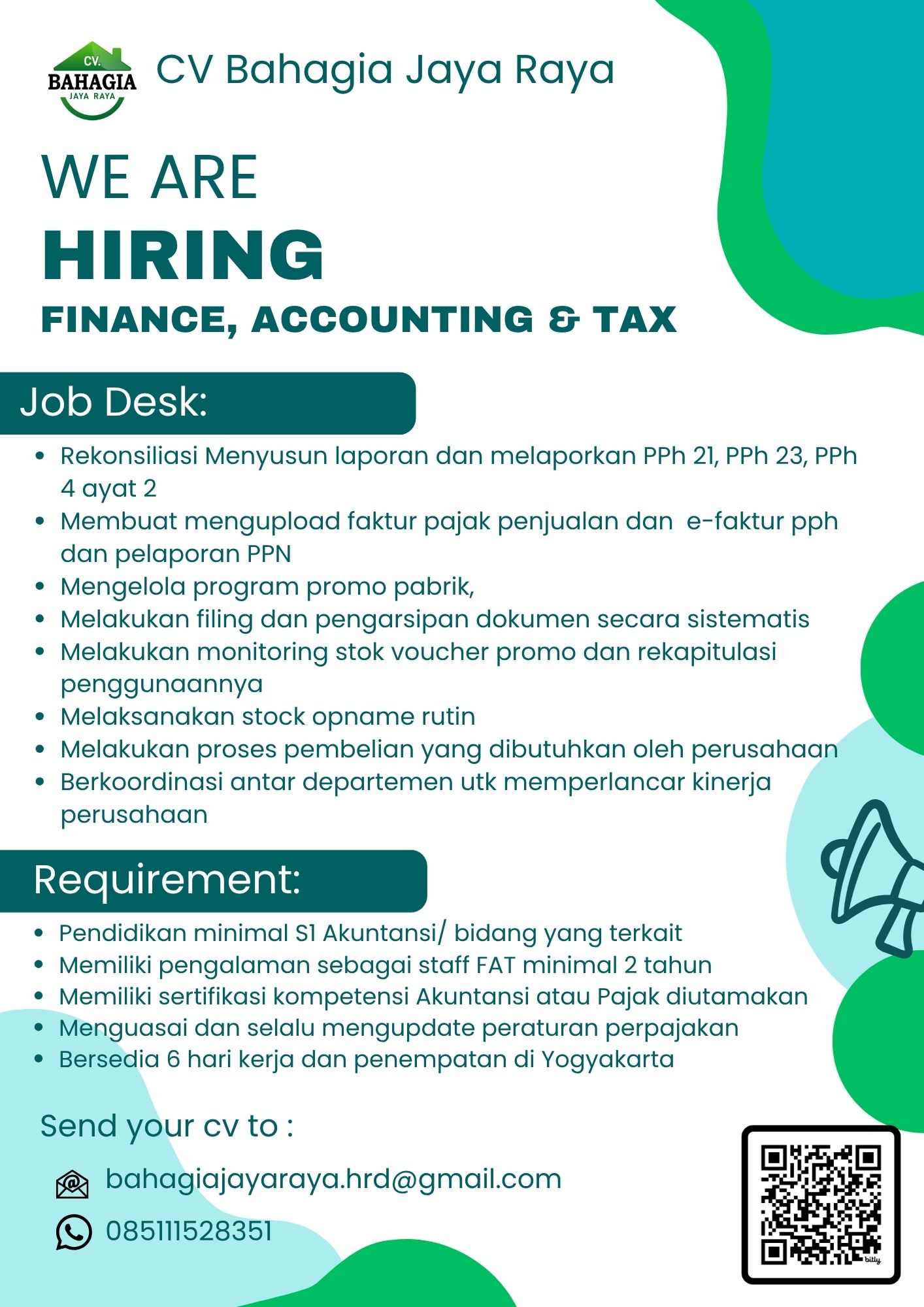 CV BAHAGIA JAYA RAYA